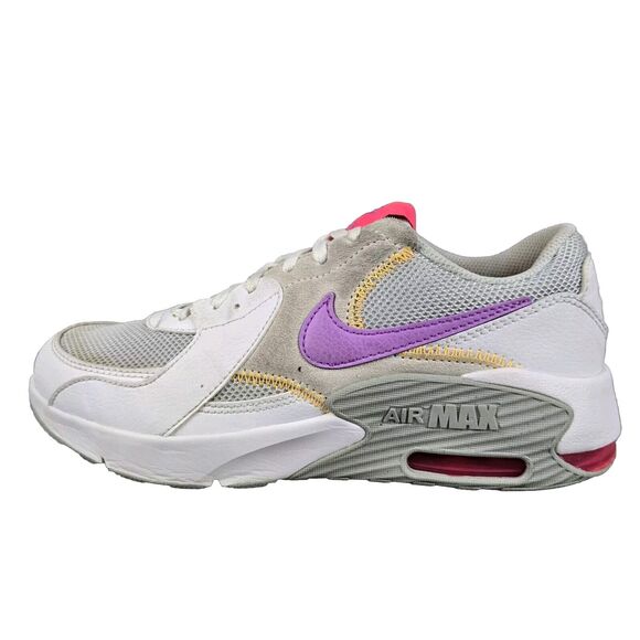 Nike Youth Sneakers Air Max Excee Pure Platinum CD6894-011 Fuchsia Glow Size 5Y - Picture 2 of 12